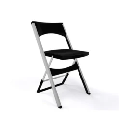 Compact Chaise pliante solide en technopolymère et métal aluminium><noscript><img width=