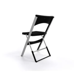 Compact Chaise pliante solide en technopolymère et métal aluminium><noscript><img width=