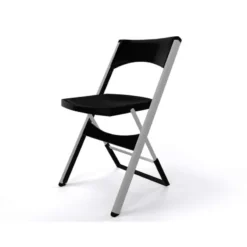 Compact Chaise pliante solide en technopolymère et métal aluminium><noscript><img width=