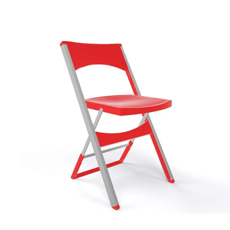 Compact Chaise pliante solide en technopolymère et métal aluminium> Chaise De Cuisine