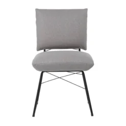 Mobitec Cosy ® Chaise confortable design en tissu et structure métal><noscript><img width=