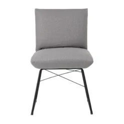 Mobitec Cosy ® Chaise confortable design en tissu et structure métal><noscript><img width=