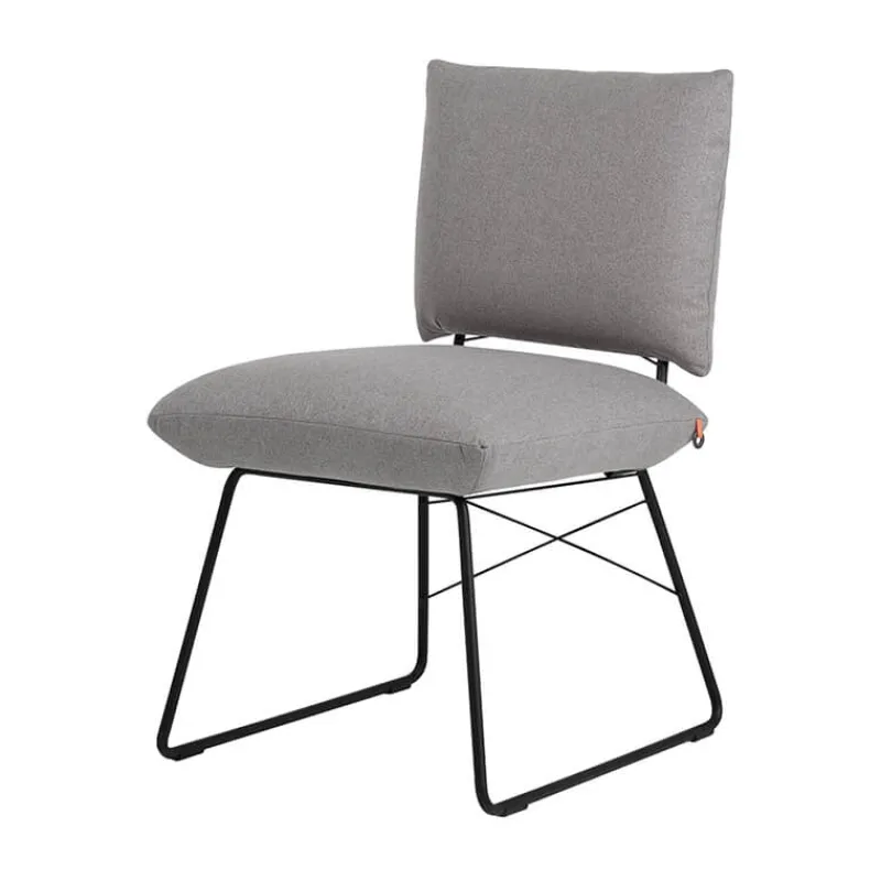 Mobitec Cosy ® Chaise confortable design en tissu et structure métal> Chaise De Salle à Manger|Chaise Salon