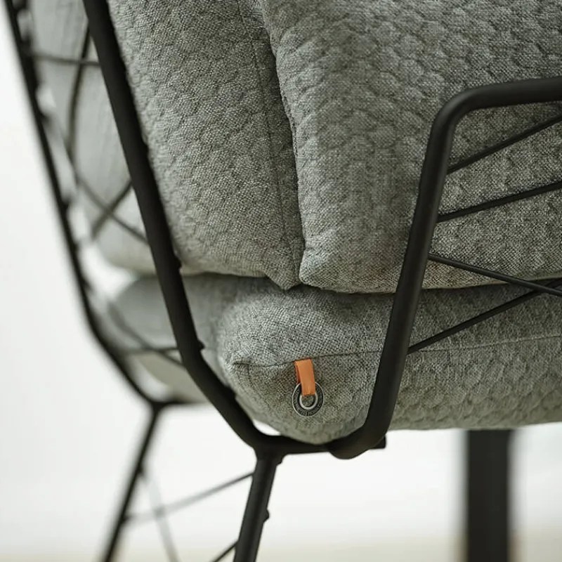 Mobitec Cosy ® Fauteuil design confortable assise en tissu et pieds en métal> Chaise De Salle à Manger|Fauteuil De Salon
