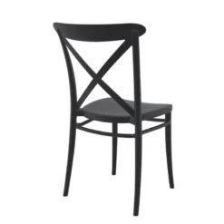 Cross Chaise de terrasse bistrot empilable en polypropylène><noscript><img width=