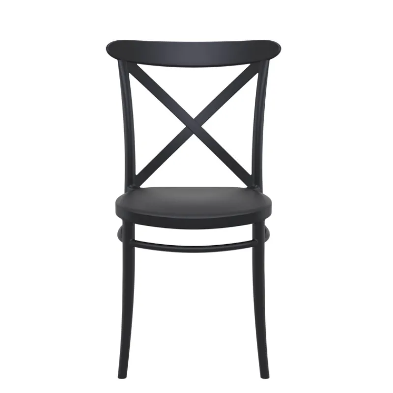 Cross Chaise de terrasse bistrot empilable en polypropylène> Chaise De Jardin