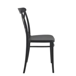 Cross Chaise de terrasse bistrot empilable en polypropylène><noscript><img width=