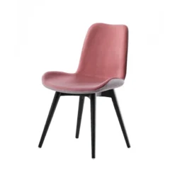 Midj Dalia ® Chaise confortable en tissu bicolore fabriquée en Italie> Chaise Salon|Chaise De Salle à Manger