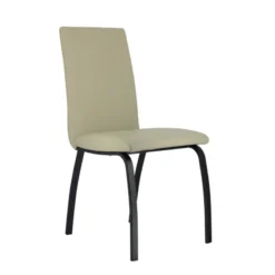 DarcyChaise de salle à manger rembourrée avec pieds en métal><noscript><img width=