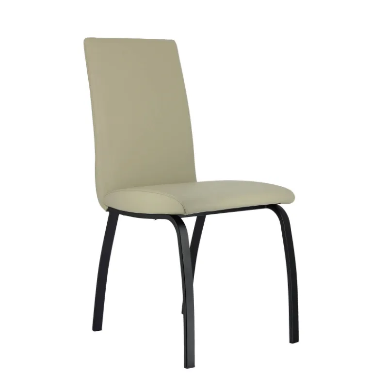 DarcyChaise de salle à manger rembourrée avec pieds en métal> Chaise De Cuisine|Chaise De Salle à Manger