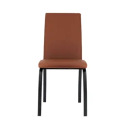 DarcyChaise de salle à manger rembourrée avec pieds en métal><noscript><img width=