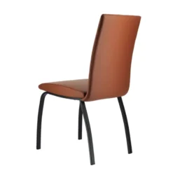 DarcyChaise de salle à manger rembourrée avec pieds en métal><noscript><img width=
