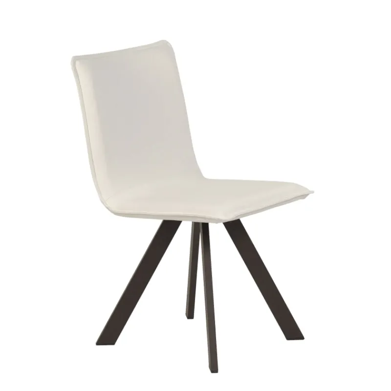 Mobliberica Denia Moblibérica® Chaise moderne en tissu et métal> Chaise De Salle à Manger
