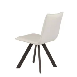 Mobliberica Denia Moblibérica® Chaise moderne en tissu et métal><noscript><img width=