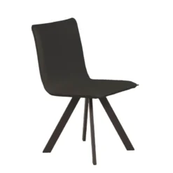 Mobliberica Denia Moblibérica® Chaise moderne en tissu et métal><noscript><img width=