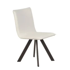 Mobliberica Denia Moblibérica® Chaise moderne en synthétique et métal> Chaise De Salle à Manger