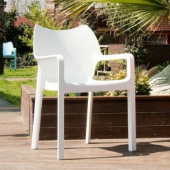 Diva Fauteuil de jardin en polypropylène> Chaise De Jardin|Fauteuil De Jardin