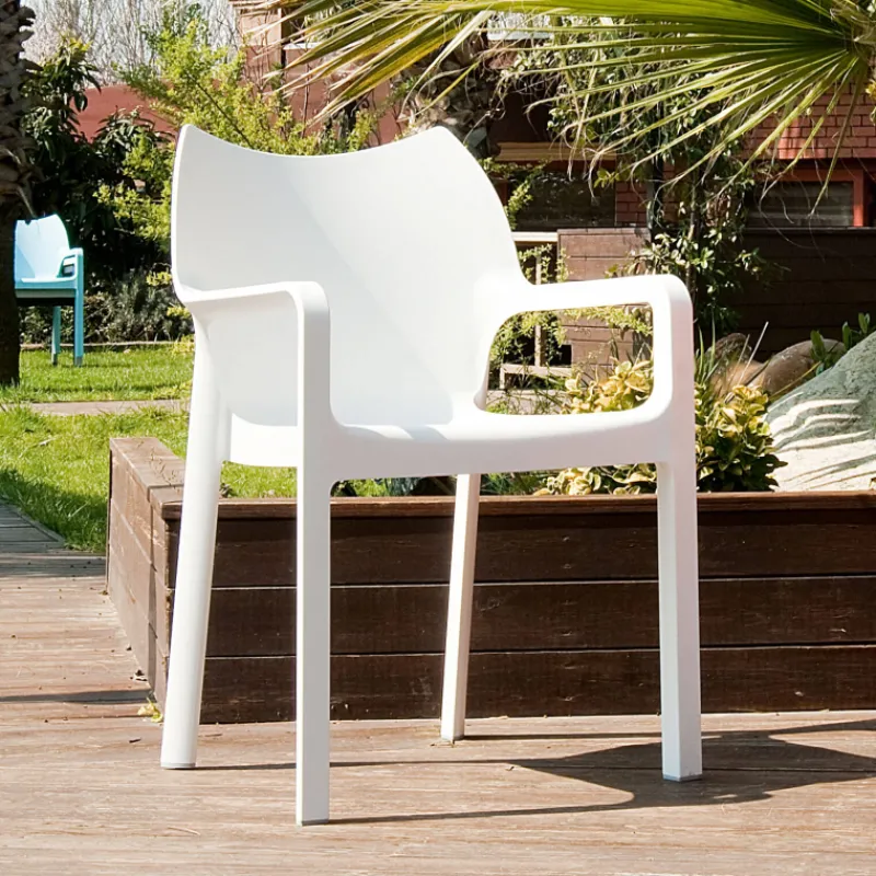 Diva Fauteuil de jardin en polypropylène> Chaise De Jardin|Fauteuil De Jardin