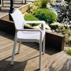 Diva Fauteuil de jardin en polypropylène><noscript><img width=