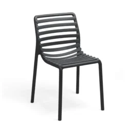 Doga bistrot Chaise de jardin design empilable sans accoudoirs de fabrication italienne><noscript><img width=