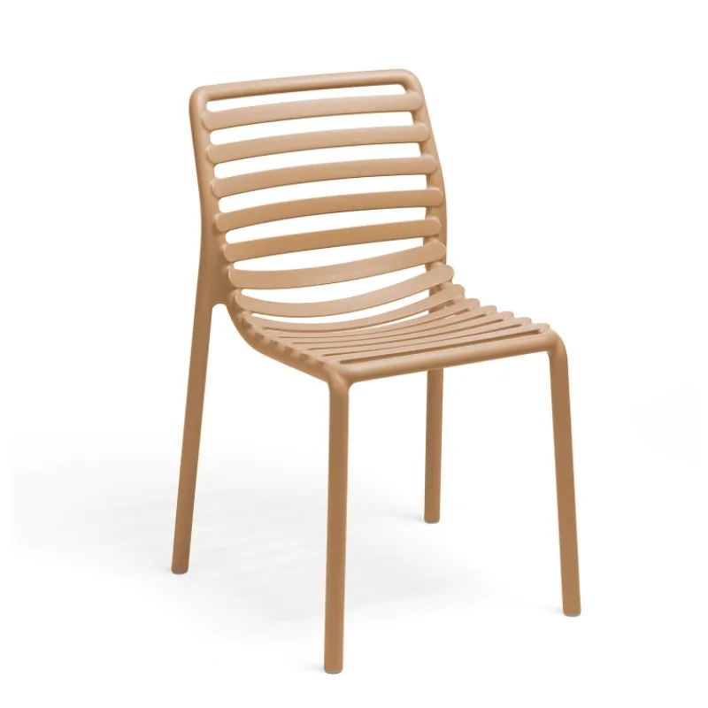 Doga bistrot Chaise de jardin design empilable sans accoudoirs de fabrication italienne> Chaise De Jardin