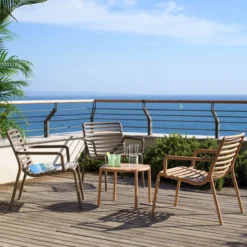 Doga Fauteuil de jardin bas relax design italien><noscript><img width=