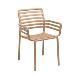 Doga Fauteuil de jardin design empilable fabriqué en Italie> Chaise De Jardin|Fauteuil De Jardin