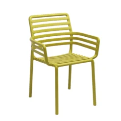 Doga Fauteuil de jardin design empilable fabriqué en Italie><noscript><img width=