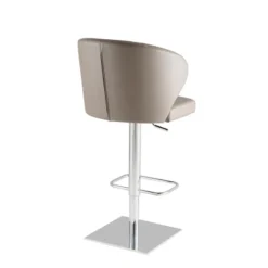 Peressini Doris P Tabouret pivotant et réglable en hauteur en synthétique et métal chromé><noscript><img width=