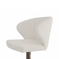 Peressini Doris P Tabouret pivotant et réglable en hauteur en synthétique et métal chromé><noscript><img width=