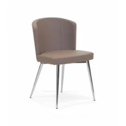 Peressini Doris S Chaise de séjour en synthétique et métal> Chaise De Cuisine|Chaise De Salle à Manger