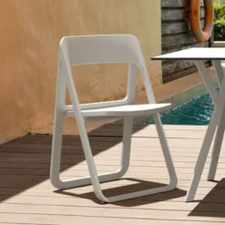 Dream Chaise de jardin pliante moderne en polypropylène> Chaise De Jardin