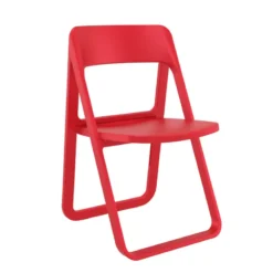 Dream Chaise de jardin pliante moderne en polypropylène><noscript><img width=