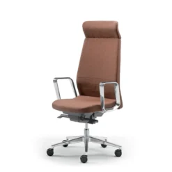 Sokoa Eden 02 Fauteuil de direction en tissu avec têtière made in France><noscript><img width=