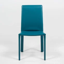 Airnova Elisa A Chaise de salle à manger en croûte de cuir> Chaise De Salle à Manger