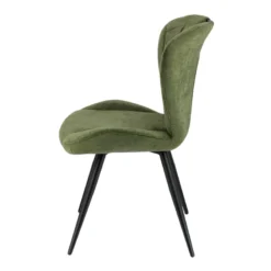 EliseChaise rembourrée pivotante en tissu avec poignée><noscript><img width=