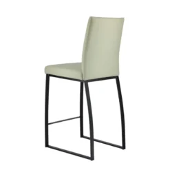 Perfecta Elite Tabouret snack rembourré en simili et métal><noscript><img width=