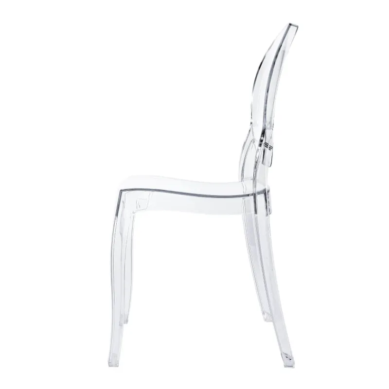 Elizabeth Chaise enfant transparente médaillon> Chaise De Salle à Manger