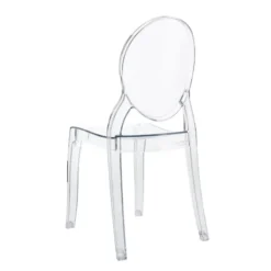 Elizabeth Chaise enfant transparente médaillon><noscript><img width=