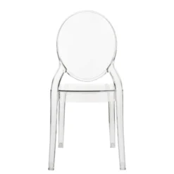 Elizabeth Chaise enfant transparente médaillon><noscript><img width=