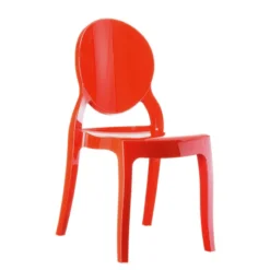 Elizabeth Chaise moderne médaillon en polycarbonate opaque><noscript><img width=