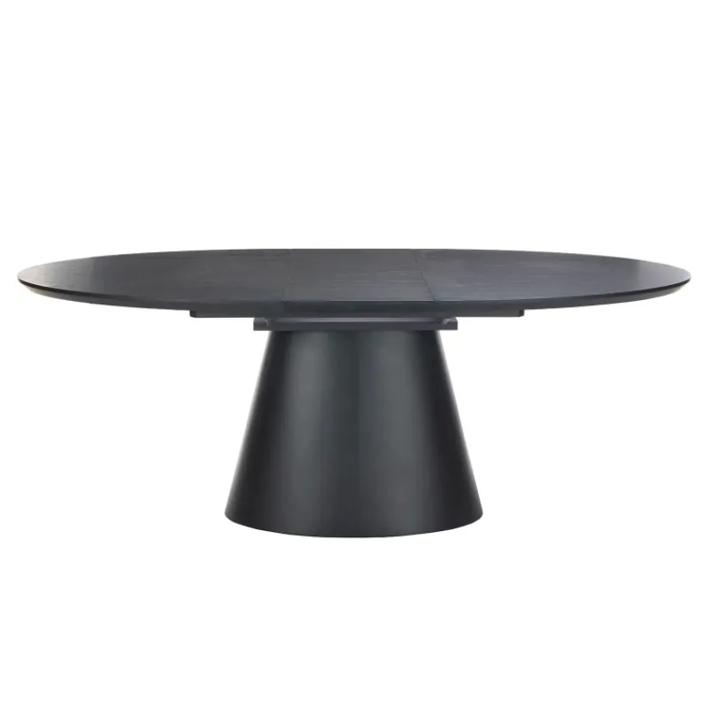 EllaTable design ovale extensible avec pied central> Table De Salle à Manger
