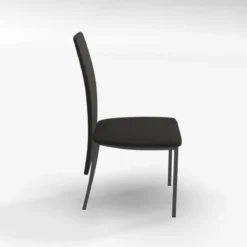 Perfecta Elyn Chaise de séjour contemporaine tissu et pieds métal> Chaise De Salle à Manger