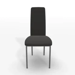 Perfecta Elyn Chaise de séjour contemporaine tissu et pieds métal><noscript><img width=