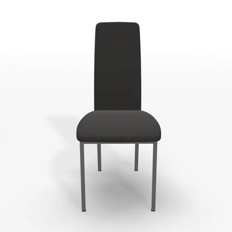 Perfecta Elyn Chaise de séjour contemporaine tissu et pieds métal> Chaise De Salle à Manger