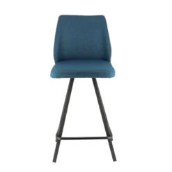 Europea Emma Tabouret snack pivotant bicolore avec pieds en métal><noscript><img width=