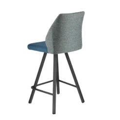 Europea Emma Tabouret snack pivotant bicolore avec pieds en métal><noscript><img width=
