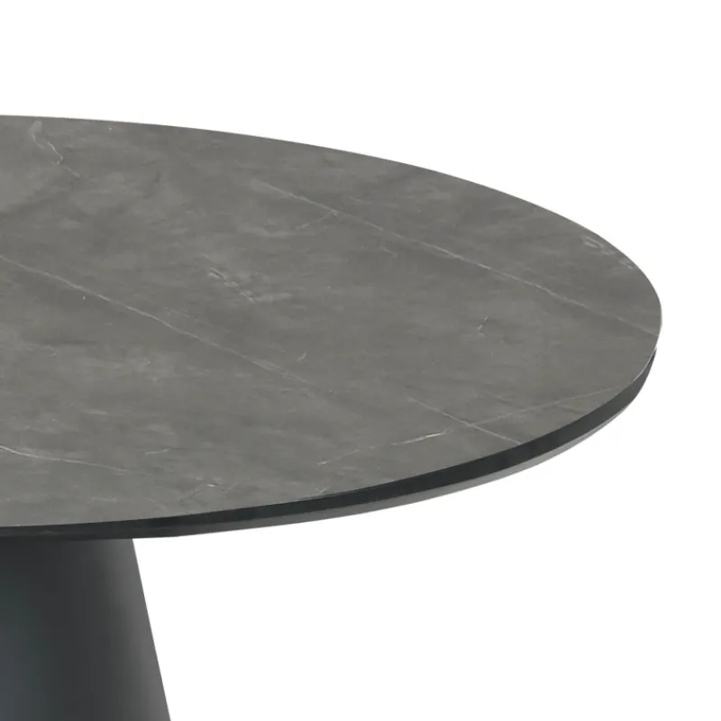 EmmyTable design ronde avec pied central> Table De Salle à Manger