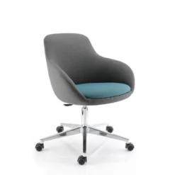 Sokoa Eneka 02 Fauteuil relax réglable et pivotant avec roulettes made in France> Chaise De Salle à Manger|Chaise De Bureau