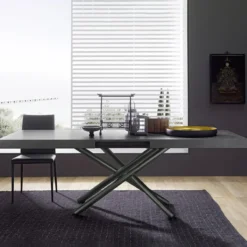 Altacom Fahrenheit Table extensible design de fabrication italienne en mélaminé> Table De Salle à Manger